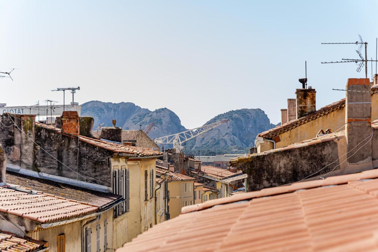 Loft En Ville - Duplex Terrasse Coeur Historique Avec Vue Degagee & Parking Souterrain Offert La Ciotat Exteriér fotografie